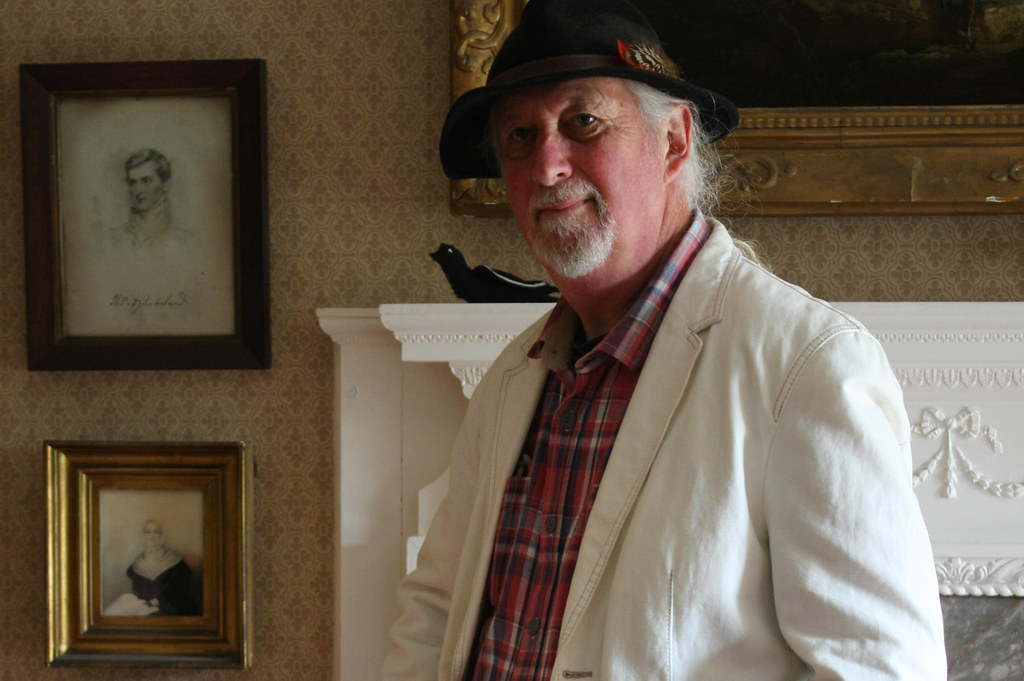 Local Cornish Historian & Author, Chris Pollard at Trerice… Flickr