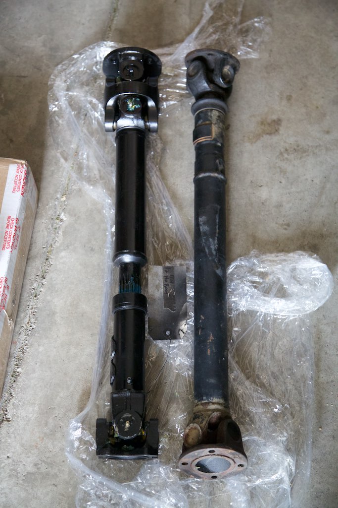 IMG_6380 | OEM and new Tom Woods drive shaft (prop shaft
