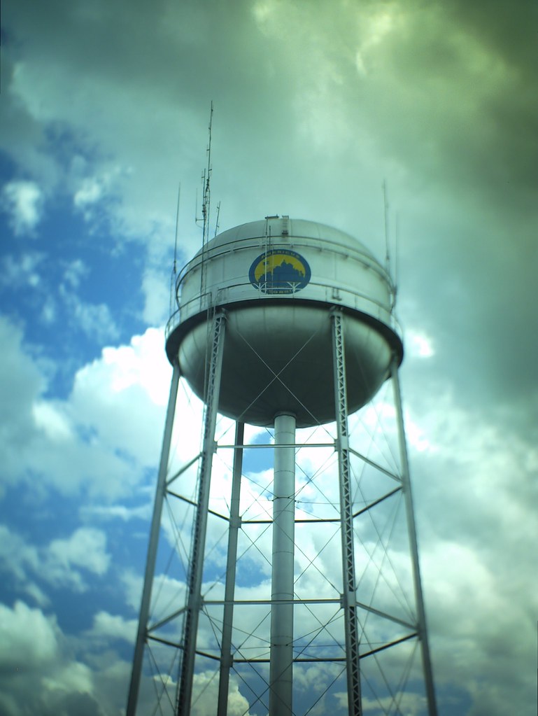 Americus, GA Water Tower fullcirclepiece Flickr