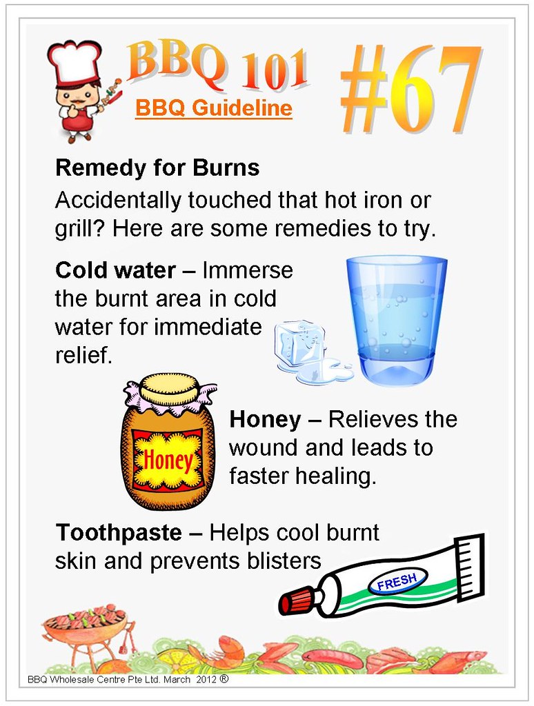 BBQ 101 Emergency Remedy for Burn Use toothpaste 67 Flickr
