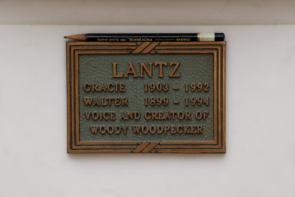 Grave of Walter Lantz & second wife Gracie at Forest Lawn … Flickr