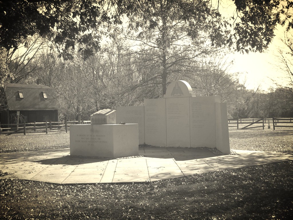 Salem Village Witchcraft Victims' Memorial Danvers, MA Flickr