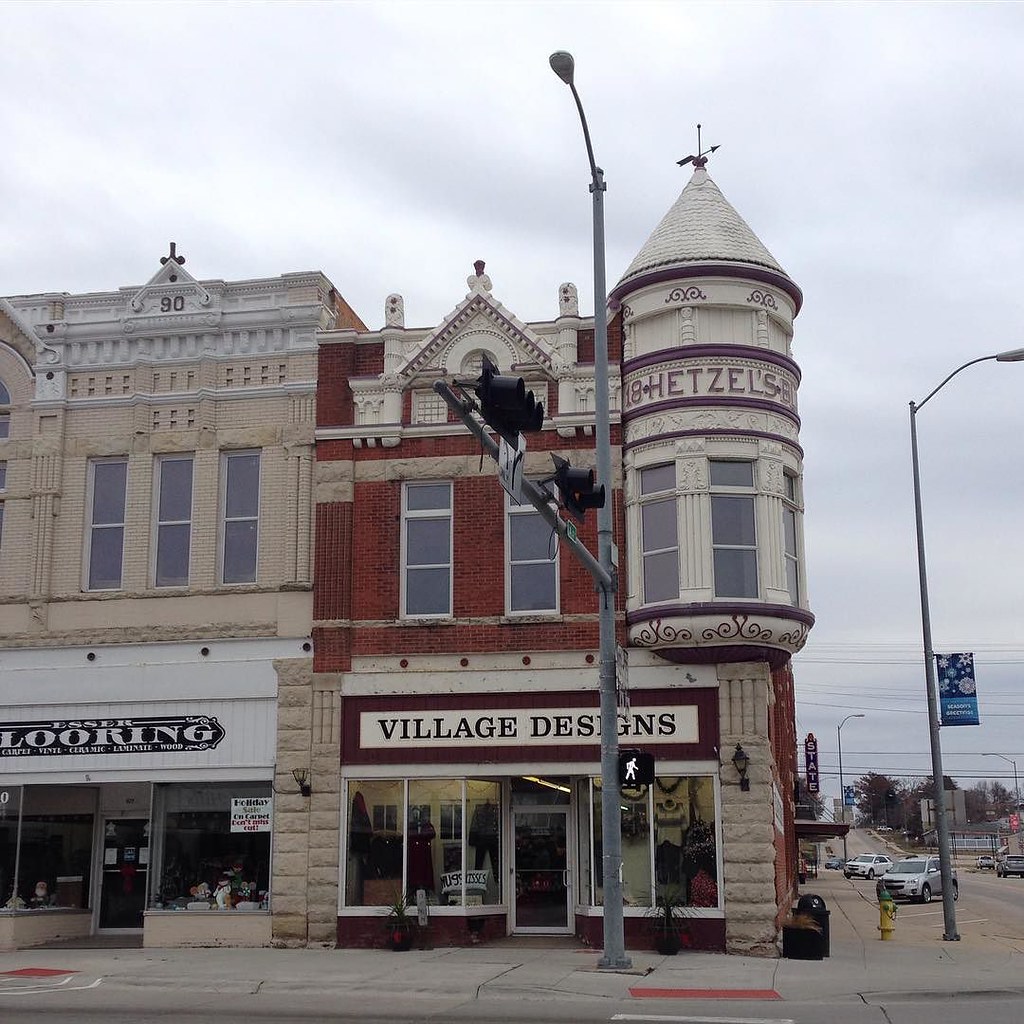 Photo Architecture in Auburn, NE. rural downtown shoplo… Flickr