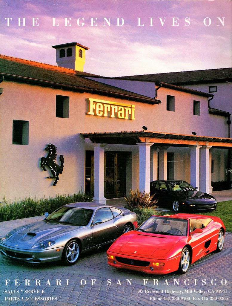 Ferrari of San Francisco, Mill Valley CA, 1999 a photo on Flickriver