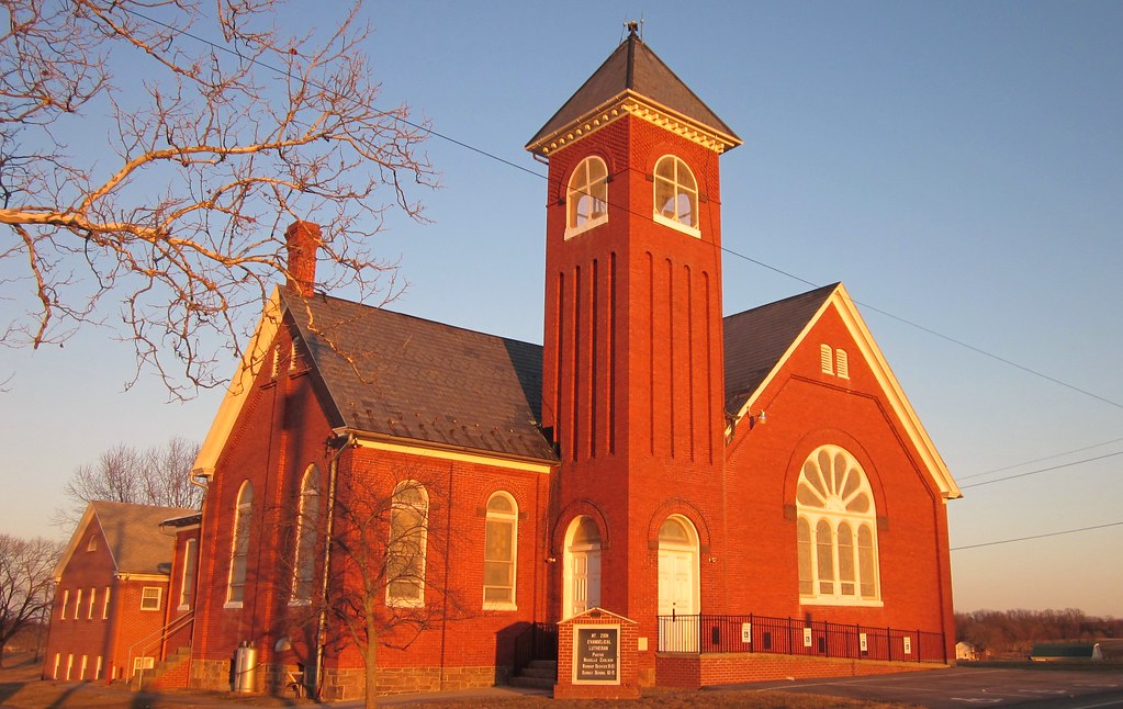 Mt. Zion Evangelical Lutheran, near Ladiesburg, Maryland Flickr