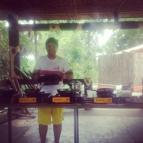 manning the kitchen with 5 five stoves simultaneously cook… Flickr