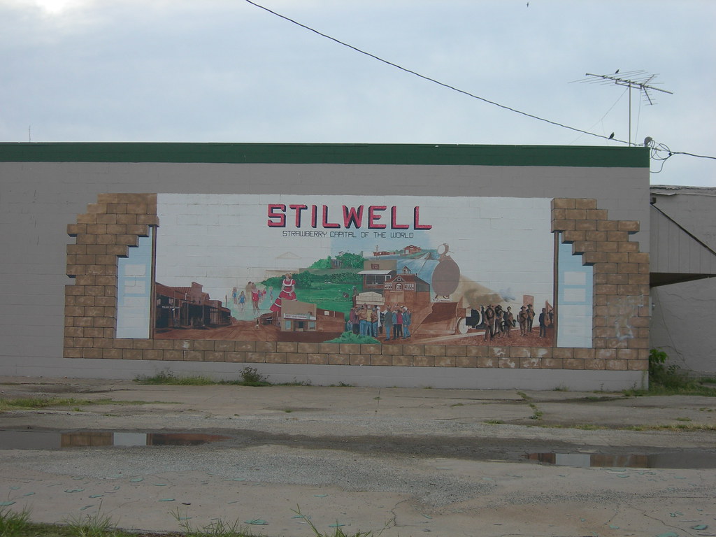 Stilwell Strawberry Mural Stilwell, Oklahoma Jimmy Emerson, DVM Flickr