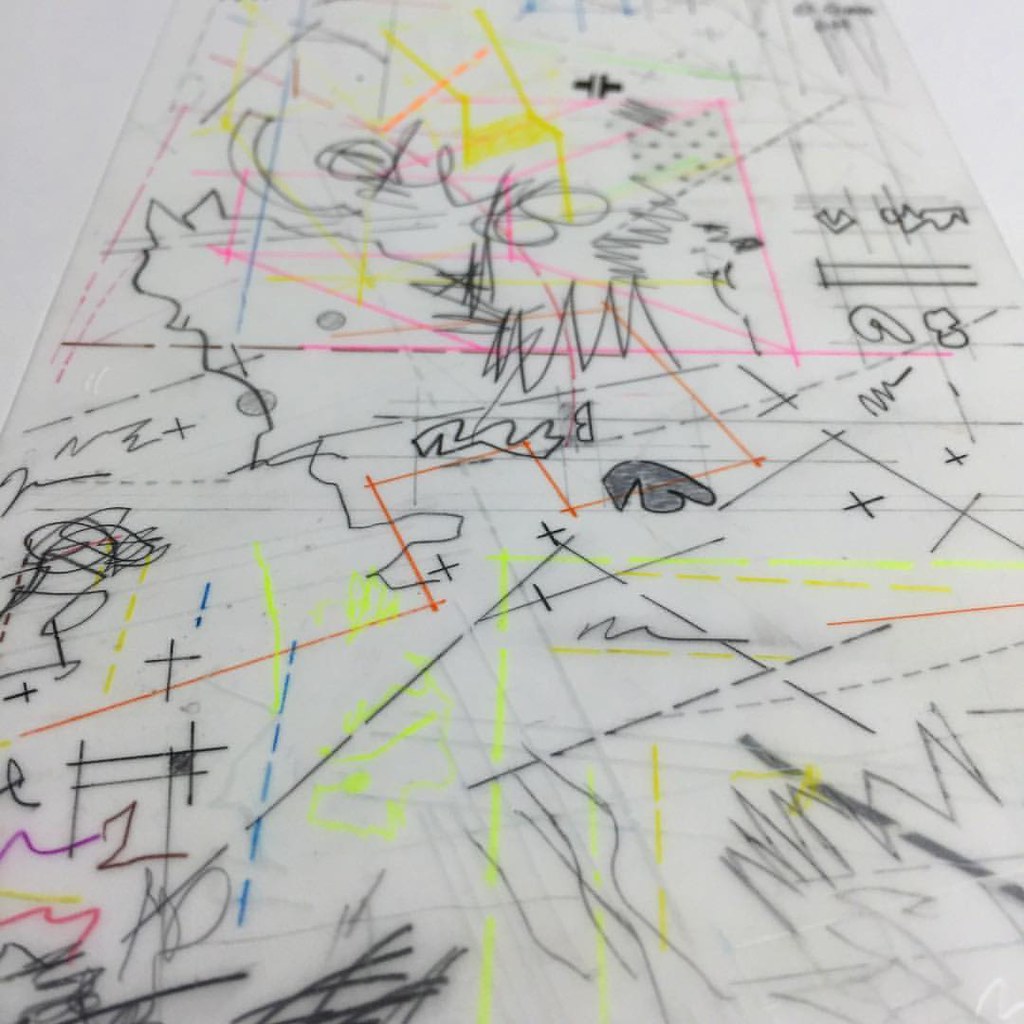 My Mylar drawing have an test piece. Each is … Flickr