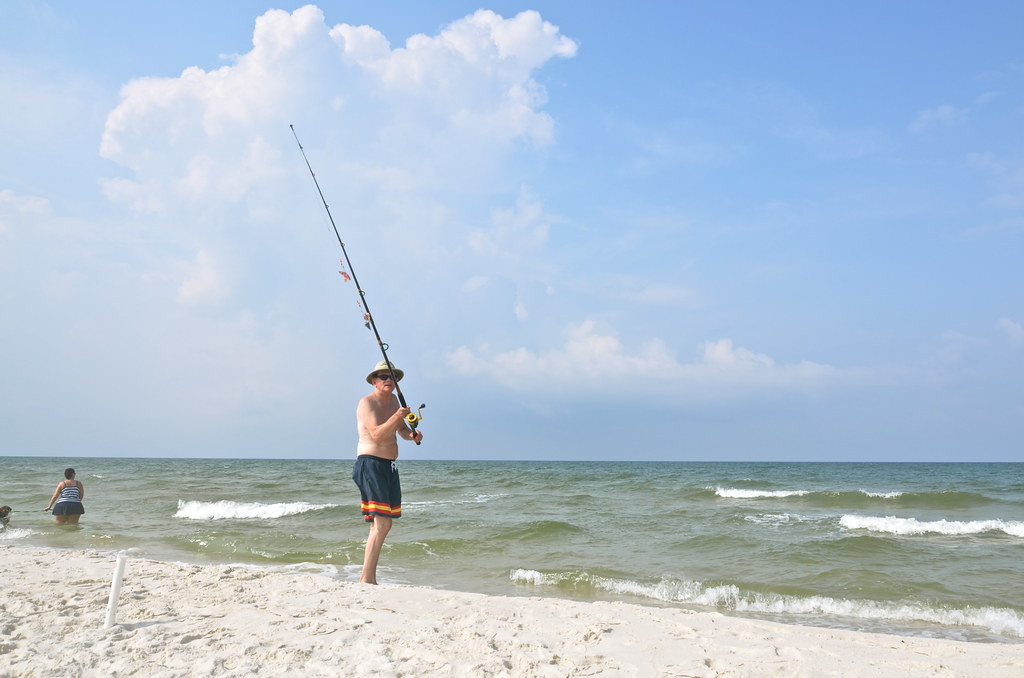 Jim Catches a Saltwater Catfish On Cape San Blas, Florida Flickr