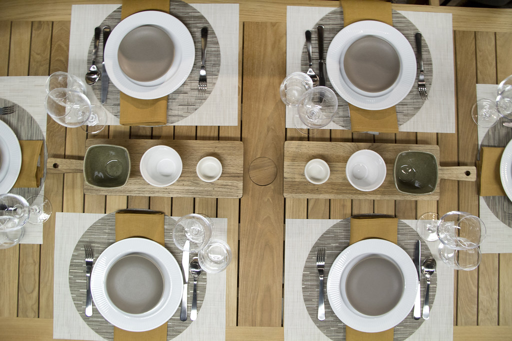 Chilewich Placemats Featuring Chilewich Bamboo placemats, … Flickr