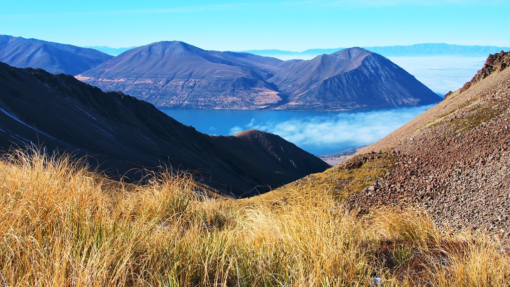 Sawyers Creek valley, Ben Ohau Range, and Lake Ohau Flickr