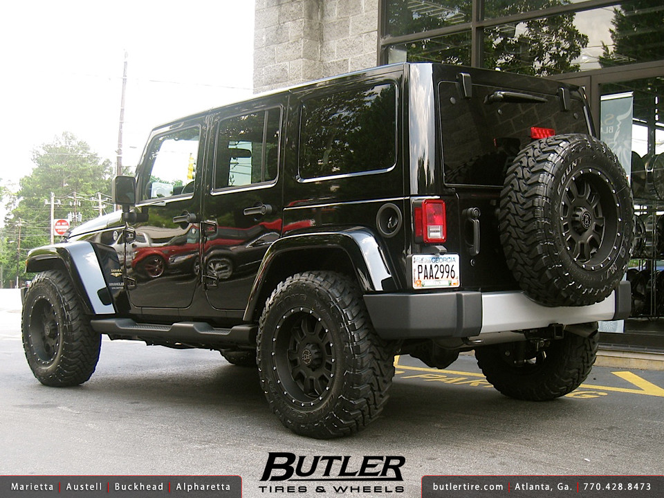 Jeep Wrangler with 18in Black Rhino Keyhole Wheels Flickr
