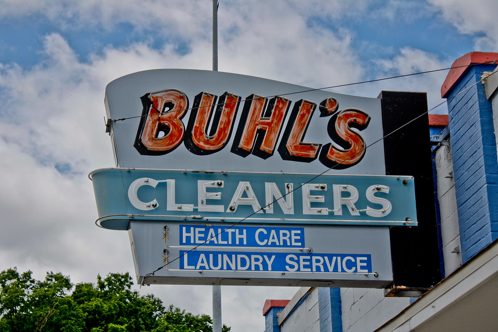 Buhl's Cleaners Yankton, SD Micheal Peterson Flickr