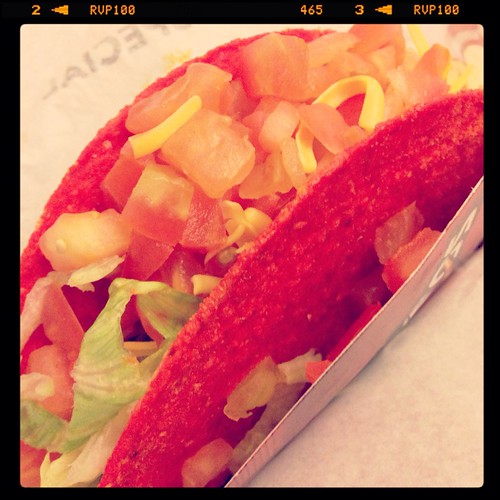 Fiery Doritos Locos Taco Supreme Taco Bell Spotted on Fo… Flickr
