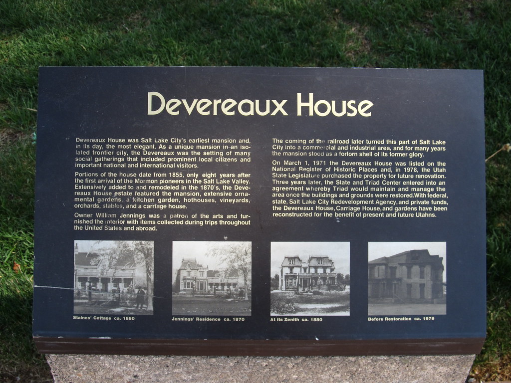 Devereaux House, Salt Lake City, Utah The Devereaux House … Flickr
