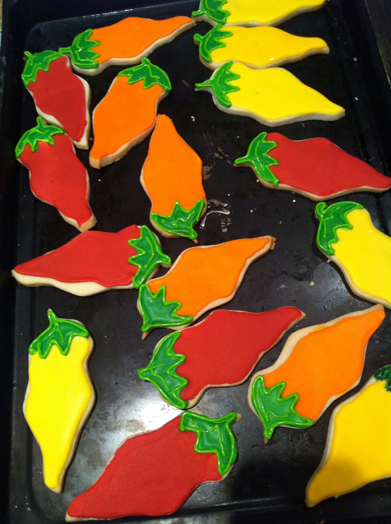 CHILI PEPPER COOKIES Completely Cookie (by Kathleen) Flickr