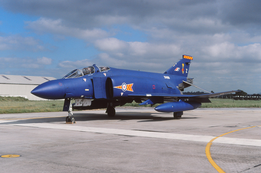 Blue Diamond The Royal Air Force's 92 squadron painted thi… Flickr