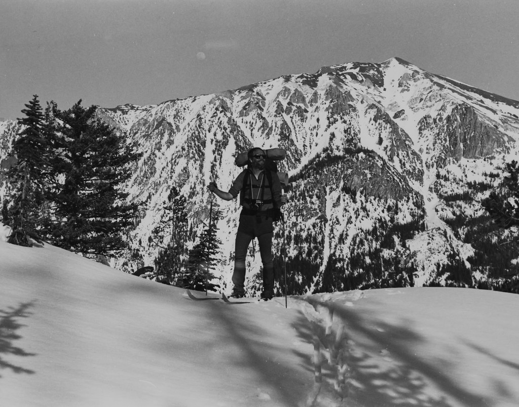 Winter hiking in the Wallowas, 1985 Another hiking trip wi… Flickr