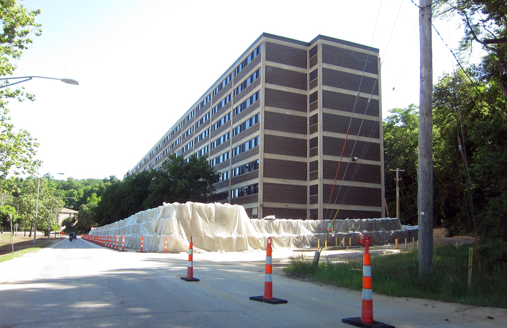 Mayflower Hall, Iowa City Flood protection June 18, 2013… Flickr