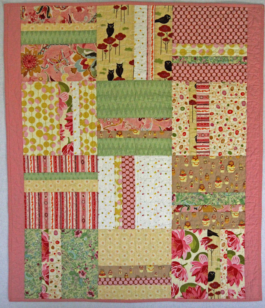 NLR Quilt CHARITY Linus Baby Quilt 2 Crib sized. Scrap… Flickr