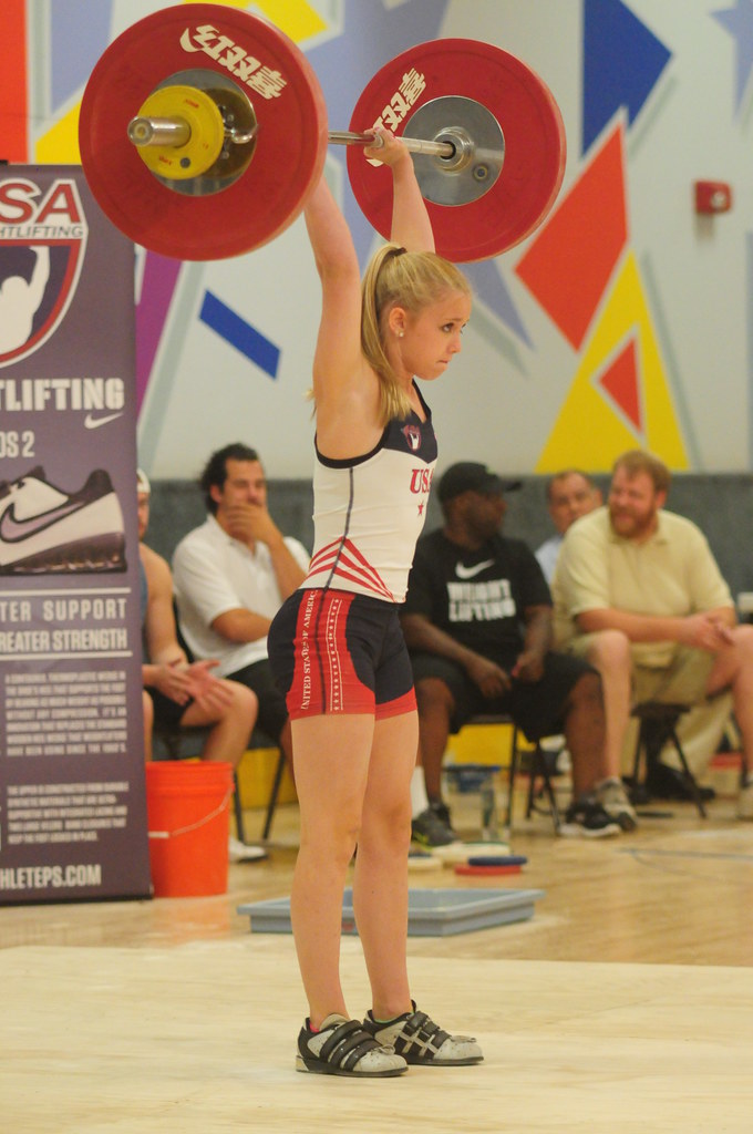 Sydney Goad 73 kg (161 lb) 1718 youth record Flickr