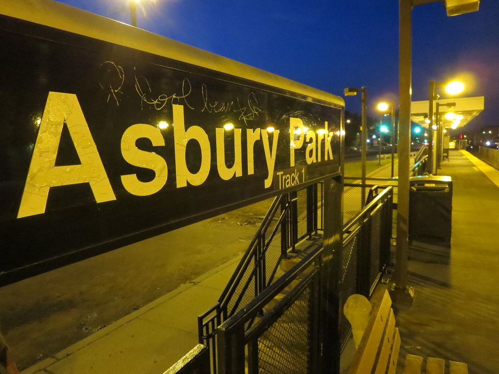 Asbury Park, New Jersey shore NJ Transit train station Flickr