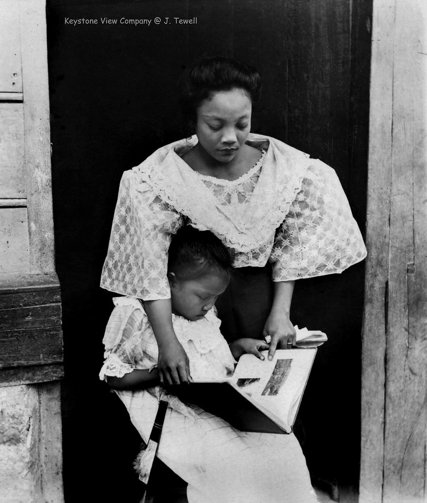 Mother and child, Philippines, early 20th Century a photo on Flickriver