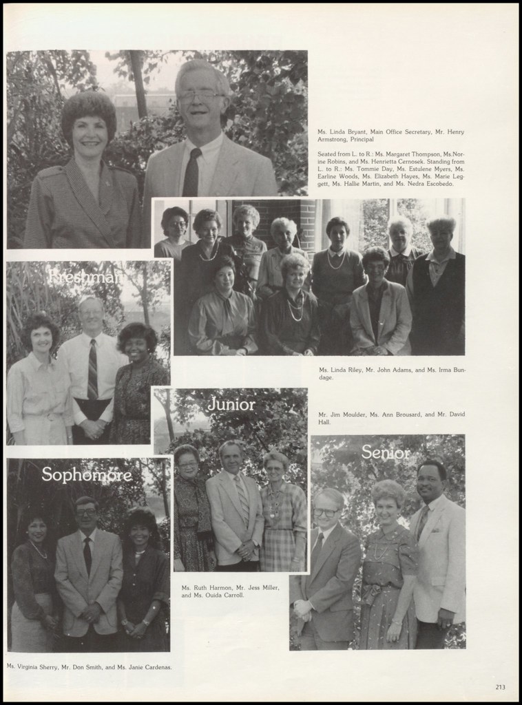 0217 1987 "Robert E. Lee High School" Baytown Texas Yearbo… Flickr