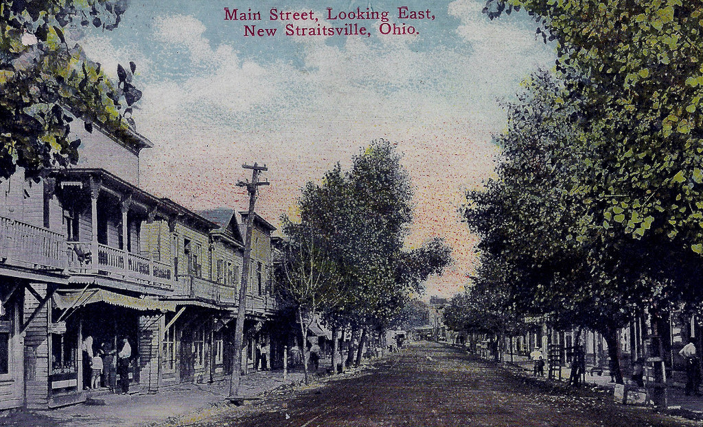 Main Street, New Straitsville, Ohio Perry County Historical and