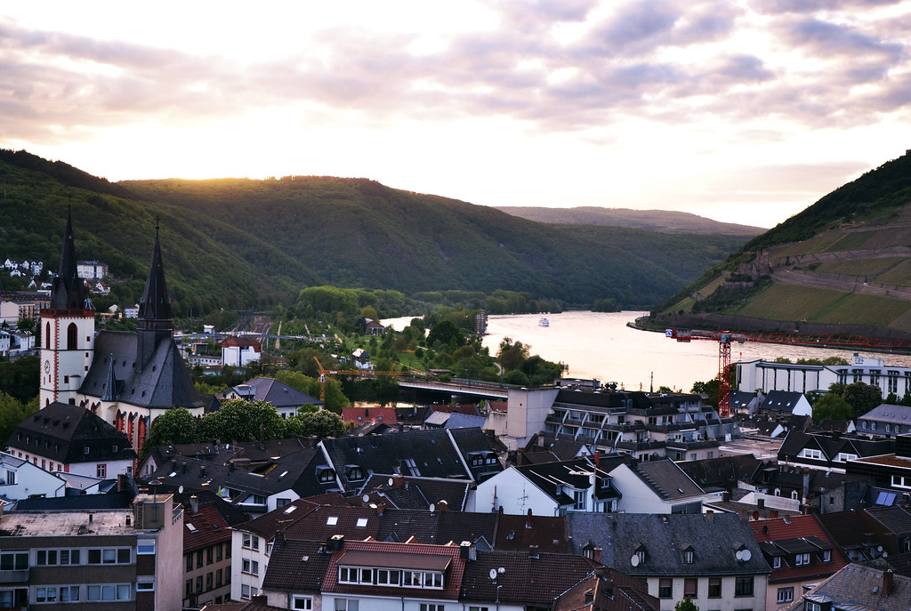 Sunset in Bingen am Rhein Germany CaptureTheDetails Flickr