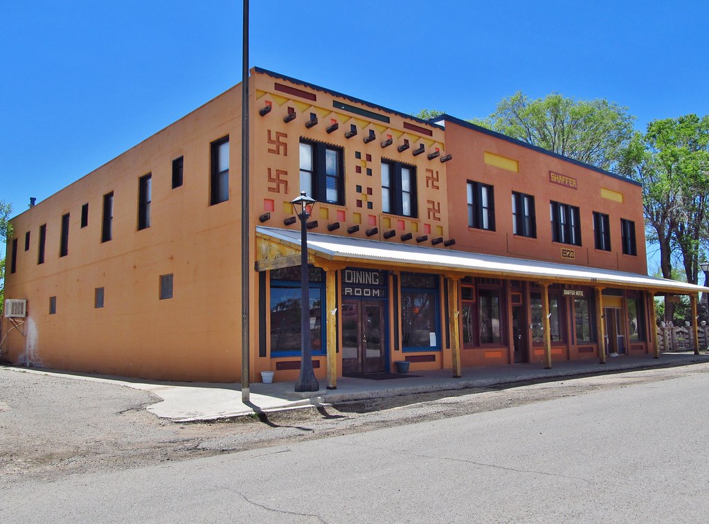 Mountainair, New Mexico The historic Shaffer Hotel and Din… Flickr