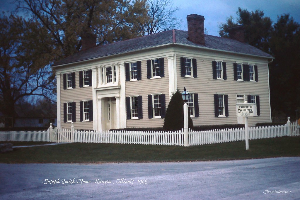 Joseph Smith HomeNauvoo, IL 68 Vintage Illinois Slide 196… Flickr
