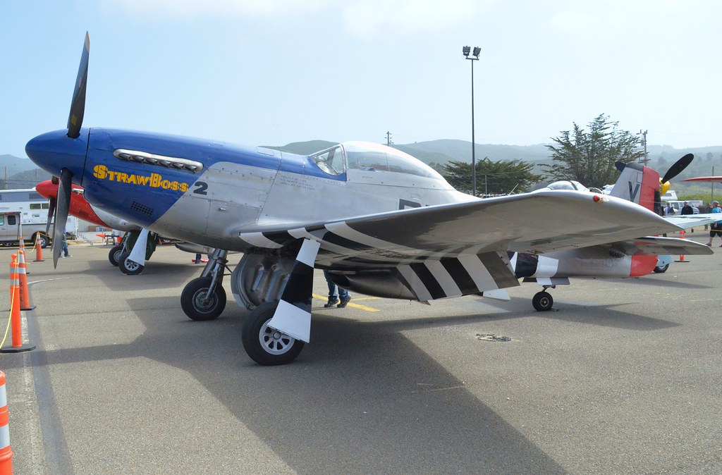 P51D "Straw Boss 2" North American P51D; Half Moon Bay d… Randy