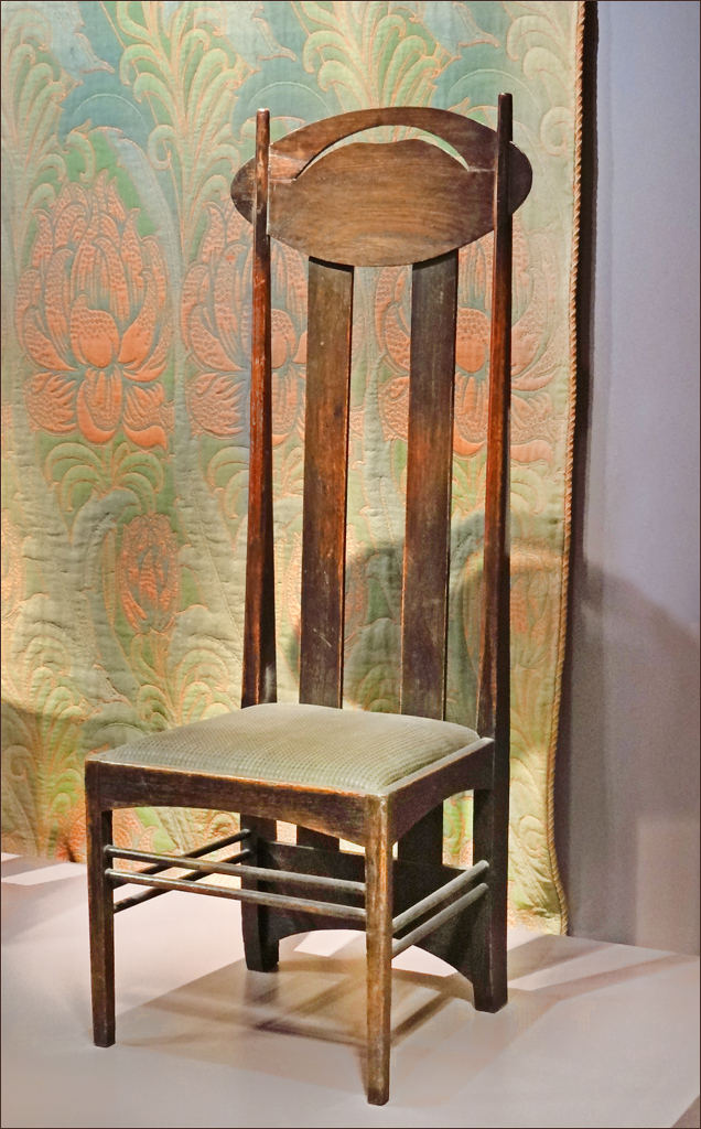 Chaise de Charles Rennie Mackintosh (Musée d'Orsay) Flickr