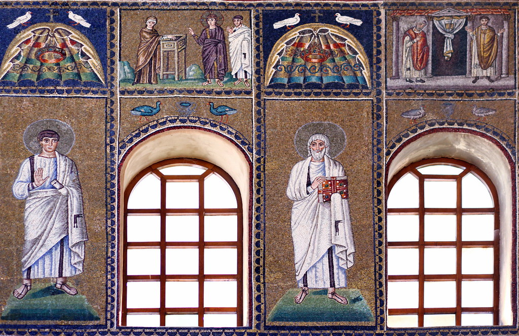 IMG_2660BA Ravenne. Saint Apollinaire Neuf. Mur nord de la… Flickr