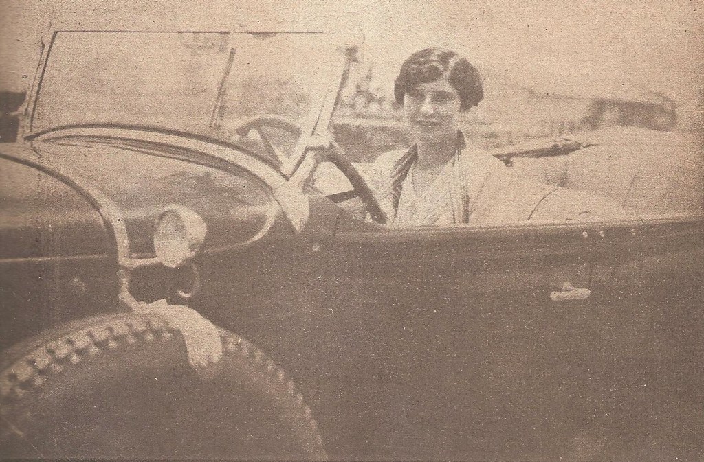 Miss Peru 1930 Emma McBride auto General Motors Buick pres… Flickr