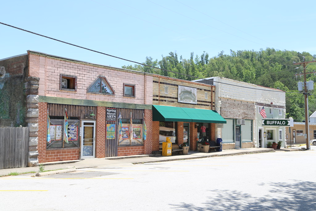 Jasper Arkansas, Newton County AR Google Map Wikipedia Bruce Wicks