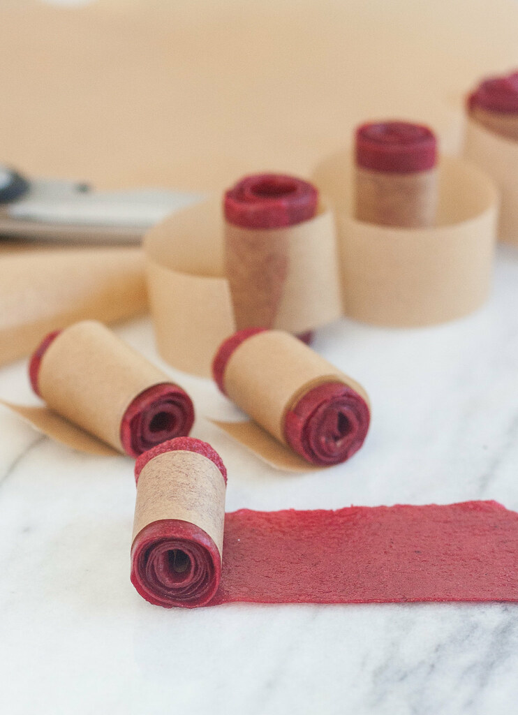 Homemade Raspberry Fruit Leather Recipe available here ww… Flickr