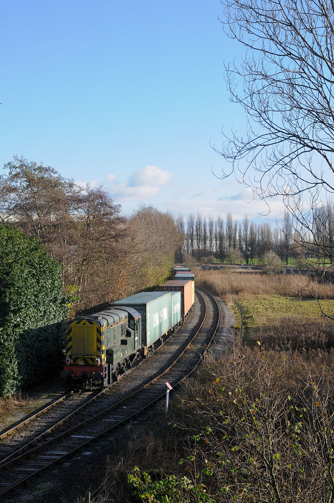 09009 arrives at Barton Dock in the Trafford Park Estate w… Flickr