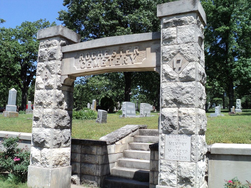 Rochester Cemetery Located in North Topeka, it reportedly … Flickr