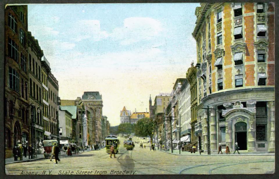 State and broadway albany ny late 1800s or early 1900s Flickr