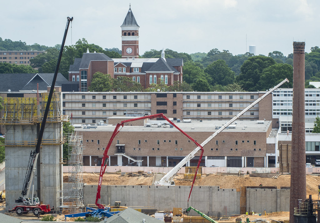 Clemson Core Campus Construction Construction on Clemson U… Flickr