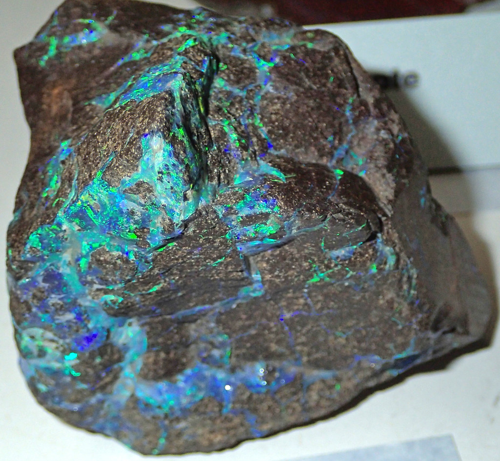 Precious opal (Koroit Opal Field, Queensland, Australia) 2… Flickr