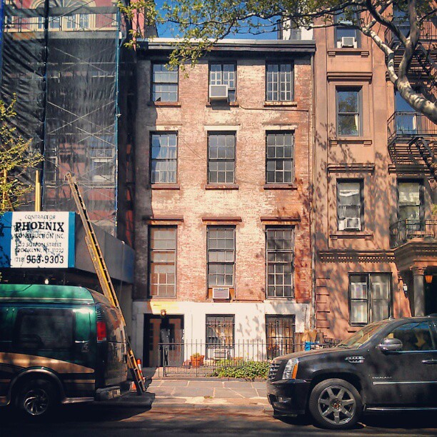 Townhouse ready for restoration on West 11th Street NYC