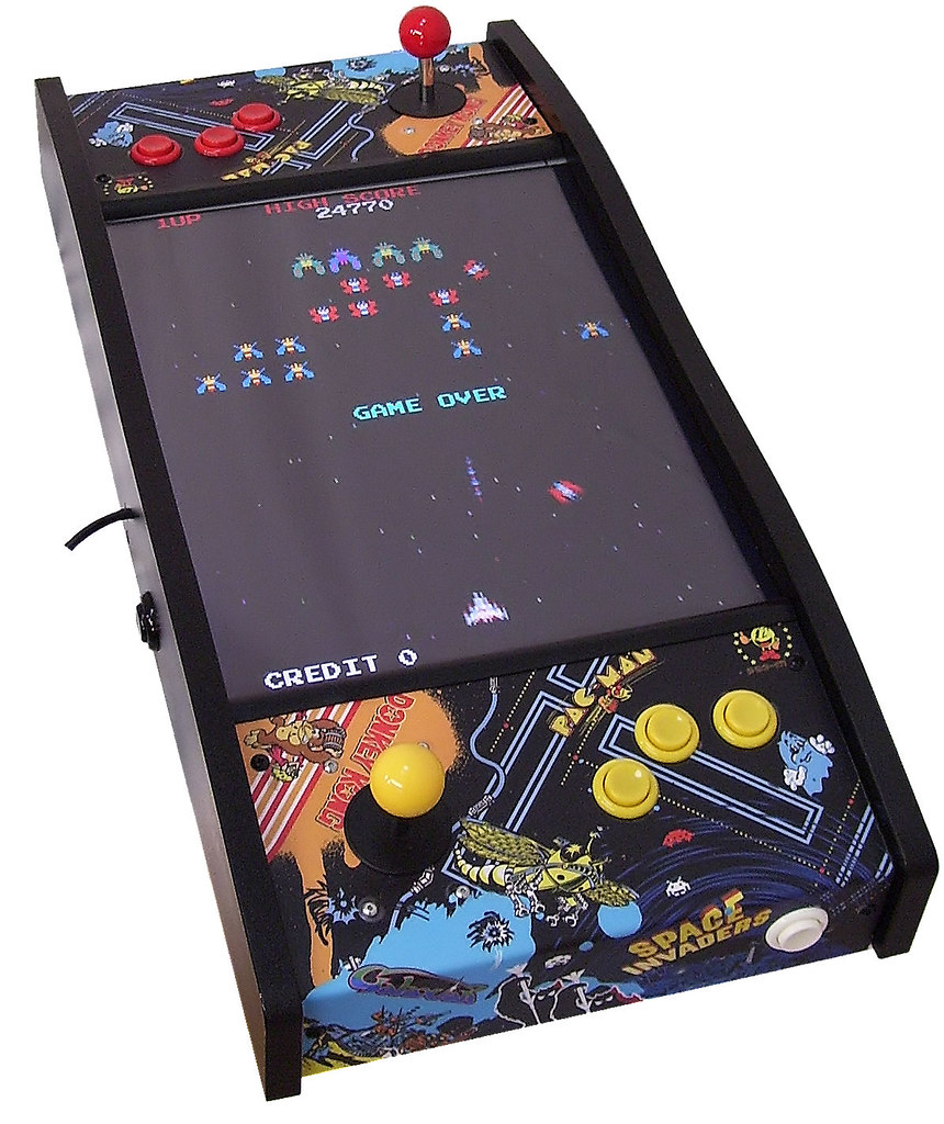Table Top Arcade Console These table top arcade consoles a… Flickr