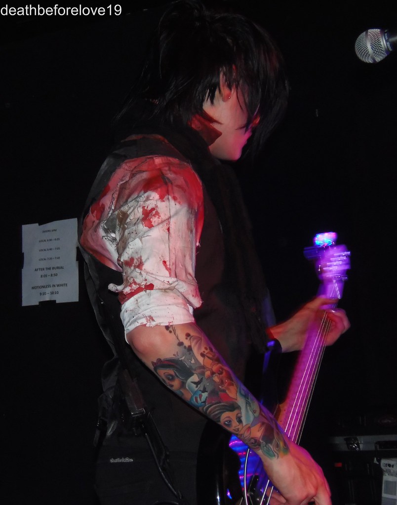 Devin Sola "Ghost" Motionless In White 06/13/12 The Bl… Flickr