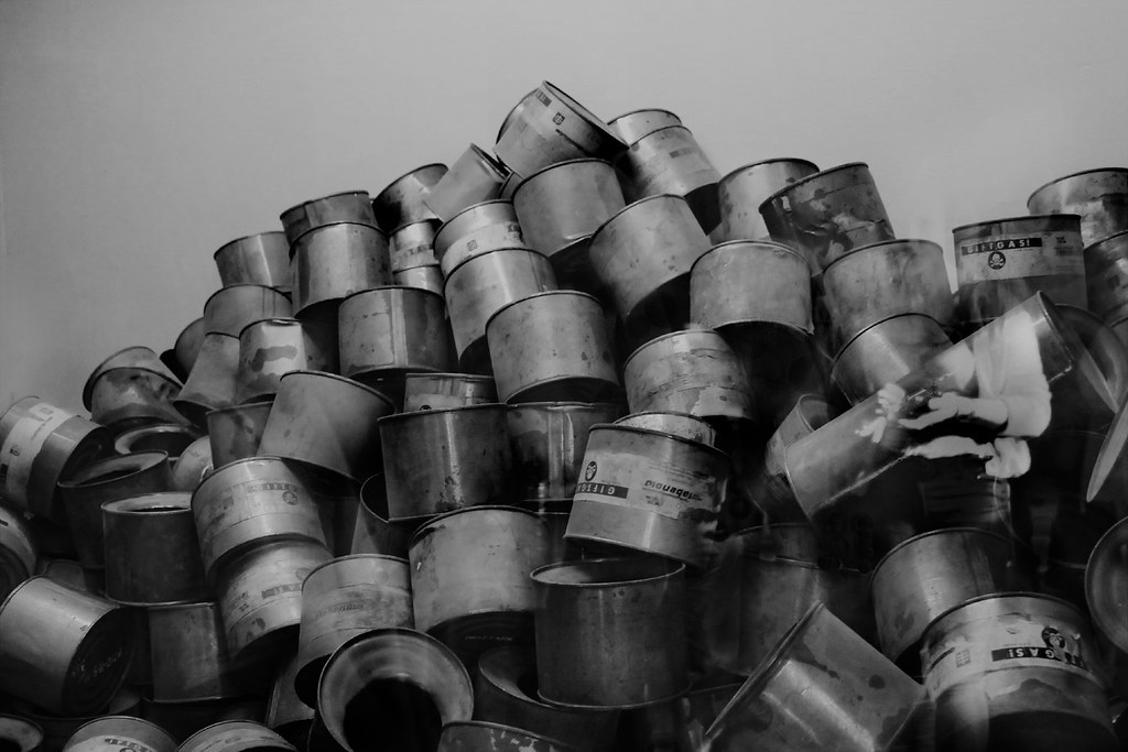 Zyklon B Just one can of pelleted Zyklon B gas was used to… Flickr