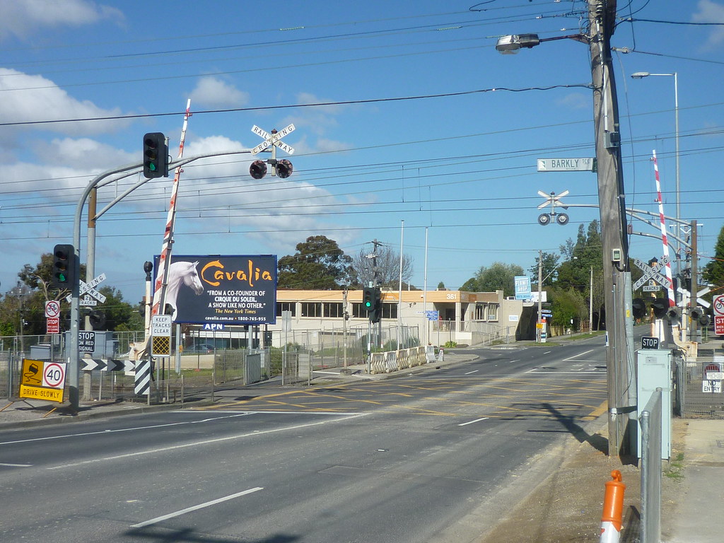 Mitcham Level Crossing Grade Separation Works Progress of … Flickr