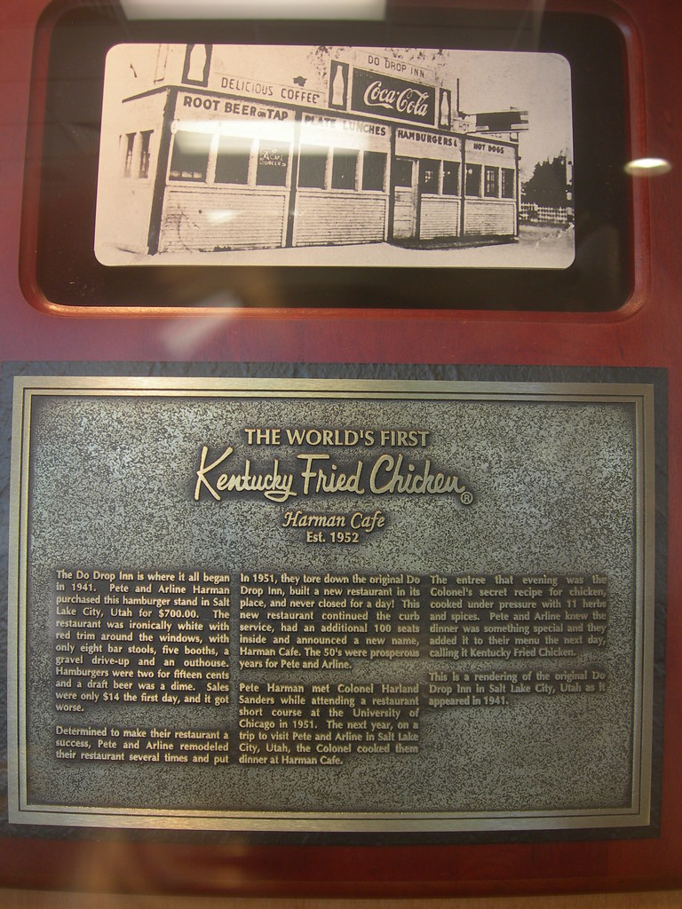 The First KFC Marker Salt Lake City, Utah Jimmy Emerson, DVM Flickr