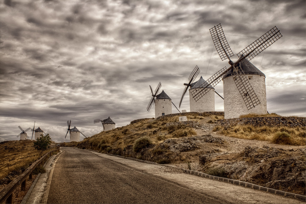 Ruta de los molinos de Don Quijote de la Mancha Molinos de… Flickr
